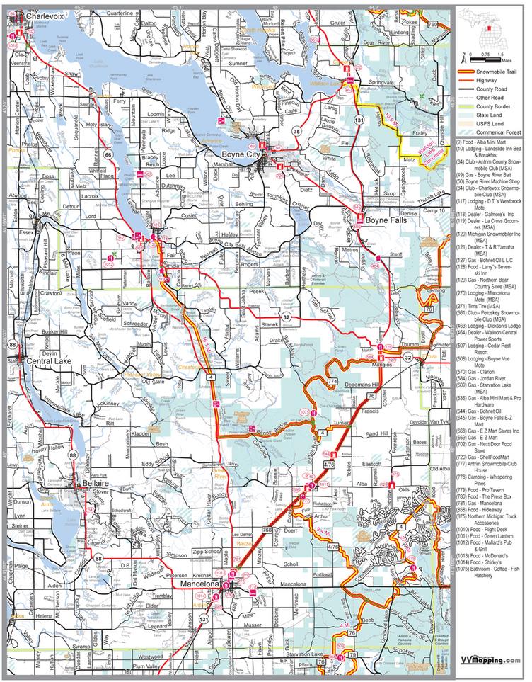 A map of the state of minnesota with all roads marked.